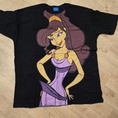 ディズニー リゾート ヘラクレス ハデス メガラ Tシャツ　Ｍ－Ｌ ディズニー メガラ ハデス Tシャツ ビッグシルエット ユニ