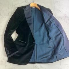 DOLCE&GABBANA D&G テーラードジャケット ベロア 48 Lサイズ DOLCE&GABBANA D&G テーラードジャケット ベロア 48 Lサイズ