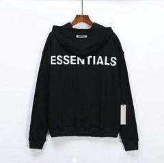 新品Essentialsエッセンシャルズリフレクティブ パーカー FOG