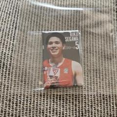 千葉ジェッツオンラインくじ スクエア缶バッチ 瀬川琉久選手