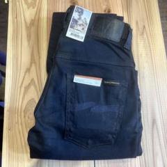 【新品】50%OFF ヌーディージーンズ THIN FINN ブラック W28のサムネイル