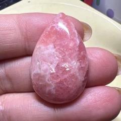 天然石　ハンドメイド素材　インカローズ　ルース