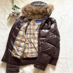 BURBERRY BLUE LABEL リバーシブルダウン キャメル 38 Burberry blue label label/down/38/ - Gem