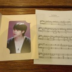THE TRUTH UNTOLD 展示会　ジミン　入場特典トレカ 即日発送】BTS ジミン The Truth Untold ソウル 展示会 入場特典