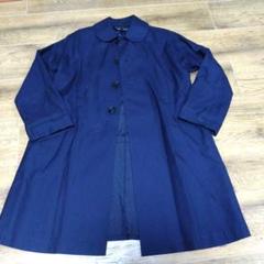 【美品】コムコム COMME des GARCONS 丸襟キルティングコート COMME des GARCONS/コムデギャルソン】から風格漂う黒のダブル