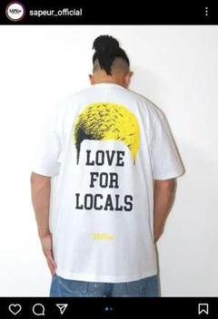 SAPEur サプール LOVE FOR LOCALS Tシャツ