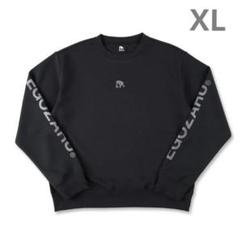 新品未開封品　エゴザルスウェット　スウェットクルーネック　トレーナー　XL　黒