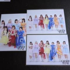 CANDY TUNE 　集合　写真　 3枚セット　きゃんちゅー　飴と花