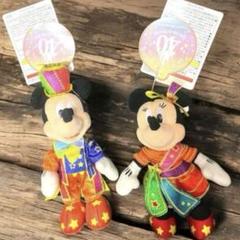 ミッキー ミニー 16体セットぬいぐるみ バッジ まとめ売り