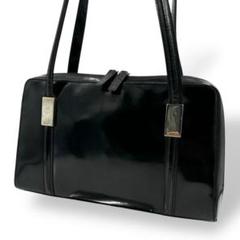 GUCCI グッチ　ショルダーバッグ　ハンドバッグ　ブラック　黒　レザー