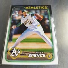MLB 2024 トップス ミッチスペンス　ルーキー　オークランドアスレチックス