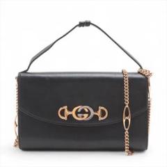 GUCCI グッチ GGキャンバス レザー トートバッグ ショルダー