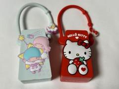 未使用　ハローキティ　 いちごのバッグとマスコットセット　2005年 未使用品 サンリオ ハローキティ キティちゃん ミニバッグ 昭和