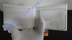再値下げ！✅完全未使用　エッティンガー　Ettinger 二つ折り財布 ホワイトのサムネイル