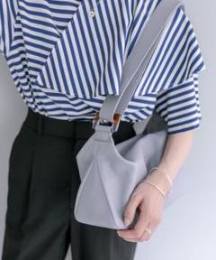ear PAPILLONNE 樹脂パーツクロスショルダーバッグ