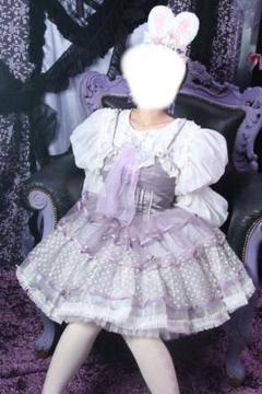 【最終値下げ】urtto lolita ロリィタ　ジャンパースカート　2点セット 最終値下げ】urtto lolita ロリィタジャンパースカート2点セット