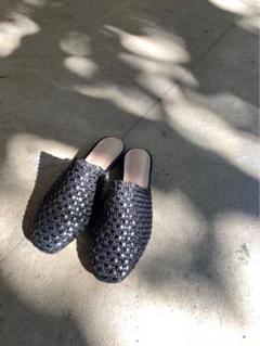クラネペタル　MESH FLAT SANDALS