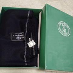 週末セール！希少！CROMBIE 　カシミア　コート　ブラック　ビンテージ