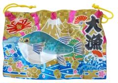 ◾︎大判 大量旗 大漁祝旗 大漁 大漁旗 (祝) 幅1m×高さ70cm ポリエステル製 (63178) - 販促