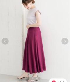 アーバンリサーチロッソ ROSSO リネンサーキュラースカート
