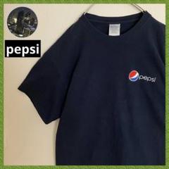 PEPSI 半袖スポーツシャツ PETIT 17 Lサイズ？ 企業Tシャツtシャツpepsiペプシ刺繍ワンポイントロゴ古着