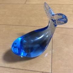 ガラス琉璃製 クジラのオブジェ 青と緑のグラデーション 約15cm 2025年最新】ガラス製クジラの人気アイテム - メルカリ
