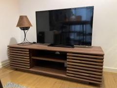 木製テレビ台　サイドボード　スラットデザイン
