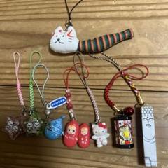平成レトロ　ご当地　根付けストラップ まとめ売り　ゆるキャラ　パンダ　キティ
