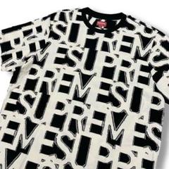 【激レア❗】『SUPREME』幾何学文様総柄ポロシャツ ロゴ刺繍 激レア❗】『SUPREME』幾何学文様総柄ポロシャツ ロゴ刺繍