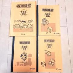 浜学園 5年　国/算/理/春期/夏期/冬期　テキスト　2019年使用版 浜学園 5年 国/算/理/計算/春期/夏期/冬期 テキスト 2019年使用版