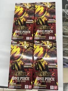 ワンピースカード　THE BEST vol.2 未開封テープ付き　4box