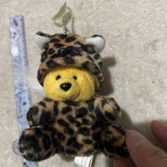 ディズニー くまのプーさん ぬいぐるみ ストラップ 動物 ティガー ヒョウ柄 ディズニー くまのプーさん ぬいぐるみ ストラップ 動物