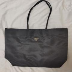 PRADA ブラック ナイロン ショルダーバッグ
