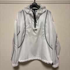SHOOP NEW DAVIS PULLOVER(フーディハーフジップ)ホワイト m77721634691_1.jpg?1745846615