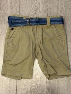 トミーヒルフィガー ハーフパンツ　ベルト付き　 サイズ4(100cm)