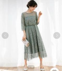 【お値下げ！】apart by lowrys ロング丈レースドレス 結婚式