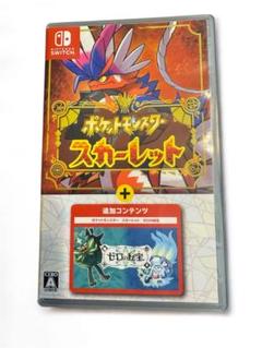 ポケットモンスター スカーレット+ 追加コンテンツ　新品未使用外袋付き Amazon.co.jp: 【Switch用追加コンテンツ】ポケットモンスター