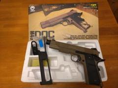 カーボエイト M45 DOC タン色 マガジン2本付き 中古サバゲーに数
