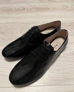 【値下げ】miumiu チャンキーバックルローファー MIU MIU ミュウミュウ レザー Penny Loafers ペニー ローファー