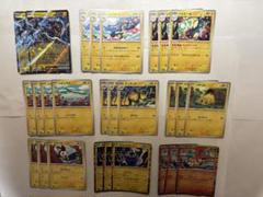 ポケモンカードゼクロムデッキパーツエモンガ　シビビール　ビクティニ争奪戦デッキ③