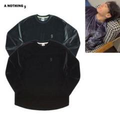 BTS ジョングク着用 A NOTHING 刺繍SHIRT Msize