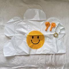 ⭐︎誕生日 バルーン 数字 4 風船　フラワーニコちゃん　白