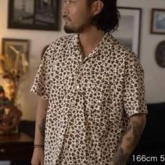 Good On グッドオン レオパード 半袖シャツ L ネイティブジャパニーズ