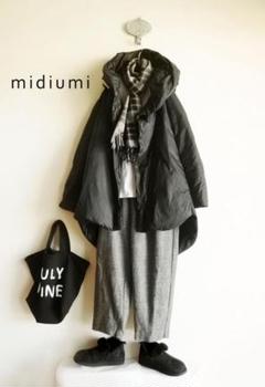 MidiUmi / ミディウミ フードダウンブルゾン,レディース