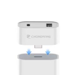 USB C-USBメス2で1コンバーターアダプター