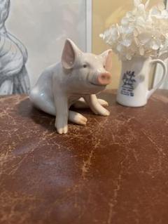 ロイヤルコペンハーゲン　2005 pig 豚 亥フィギュリン ロイヤルコペンハーゲン 2005 pig 豚 亥フィギュリン - メルカリ