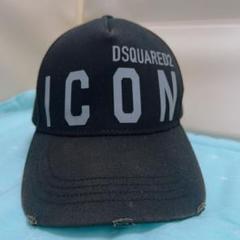 DSQUARED2 ICON ブラックキャップ