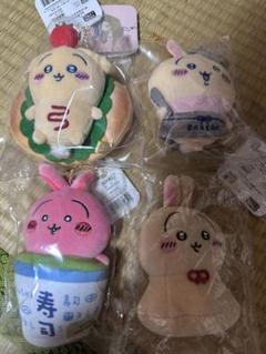 うさぎ 4個セット ちいかわベーカリー スタッフさん サンドなマスコット ちいかわ ちいかわベーカリー サンドなマスコット（うさぎ