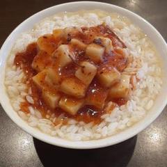 マボ丼ご飯付サンプル