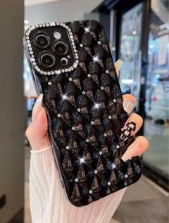 iPhone スマホケース キラキラ ストーン